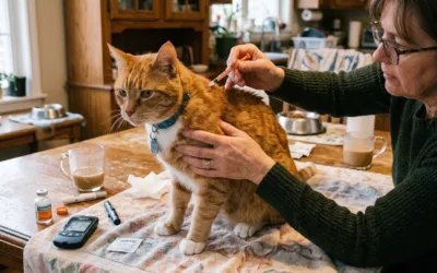 🐾 Mon chat est diabétique : comment l&rsquo;aider à mieux vivre avec son diabète ?